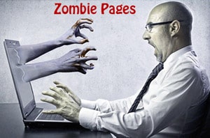 زامبی پیج (Zombie Page) چیست؟ تاثیر صفحات زامبی در سئو