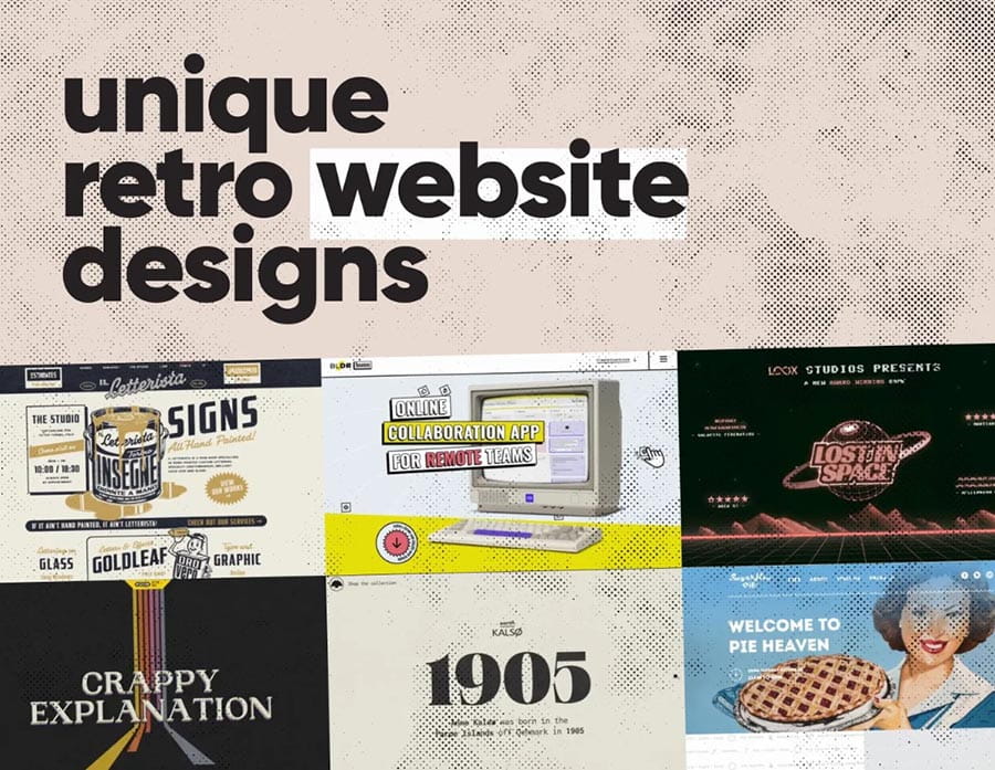 بازگشت به سبک رترو و Brutalism